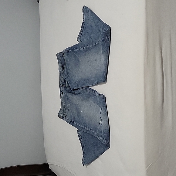 Levi's Other - Vintage Men's Levi 514 Jeans | Distressed Blue Stone Washed| Size 34 W 32 L